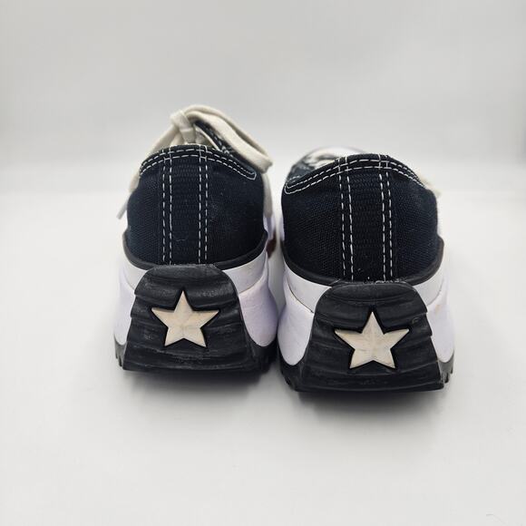 Converse Run Star Hike Low Platform Sneakers Black 168816C Women’s 7.5 - Picture 6 of 9